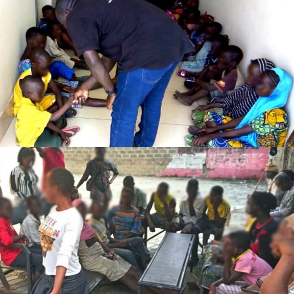 157 CHILDREN RESCUED IN NIGERIA-BENIN BORDER BY INTERPOL