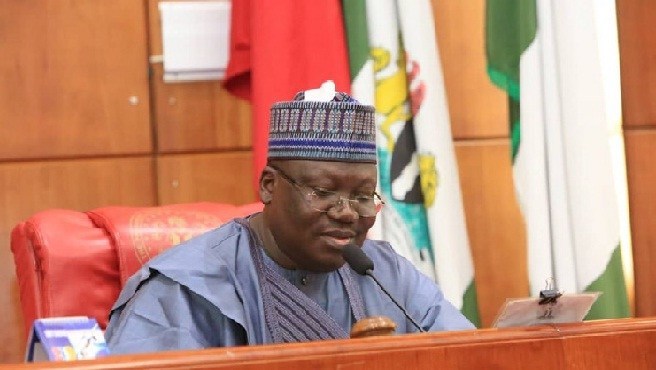 Former Senate President Ahmad Lawan Shares 9000 Bags of Grains as Palliatives to Constituents