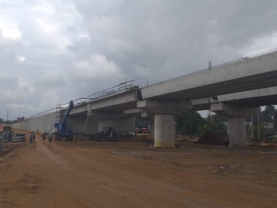 GOVERNOR UDOM EMMANUEL COMMENDS RATE OF WORK ON IKOT OKU IKONO FLY OVER PROJECT