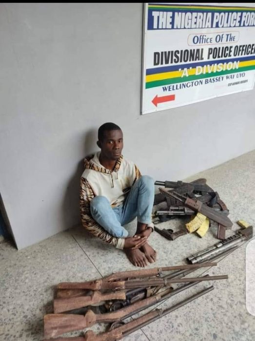 Akwa Ibom State Police Arrest Gun-making Welder in Uyo
