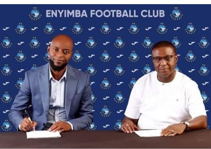 Finidi George Signs 2 year Contract with Enyimba as Head Coach