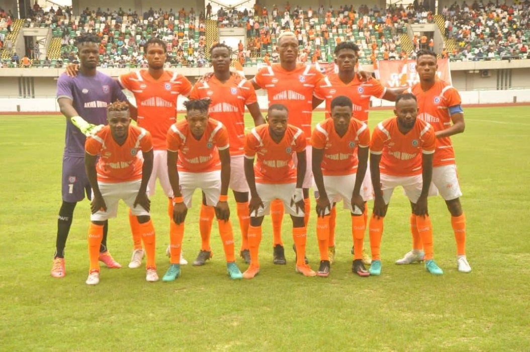 Ubong Friday’s Goal Lifts Akwa United in 1st CAF Champion’s League tie