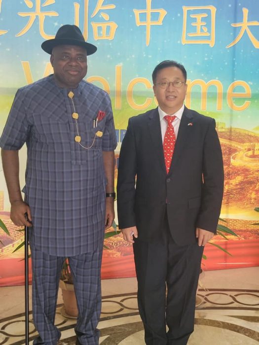 Bayelsa State Governor Opens Doors to China for Developmental Partnership