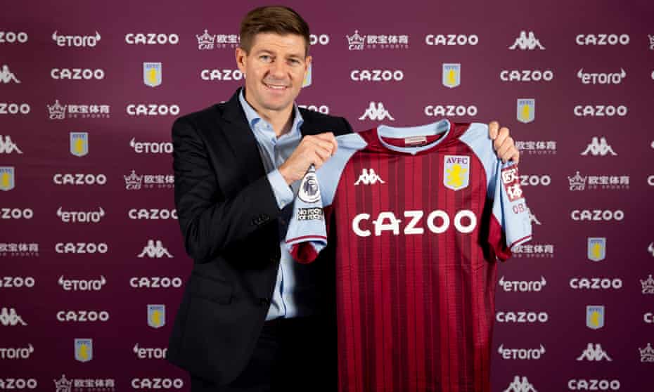 Steven Gerrard Appointed Aston Villa Coach