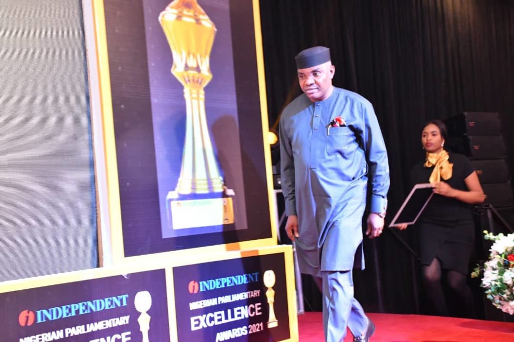 Hon. Unyime Idem Lands Doubles at The Independent Nigerian Parliamentary Excellence Awards 2021