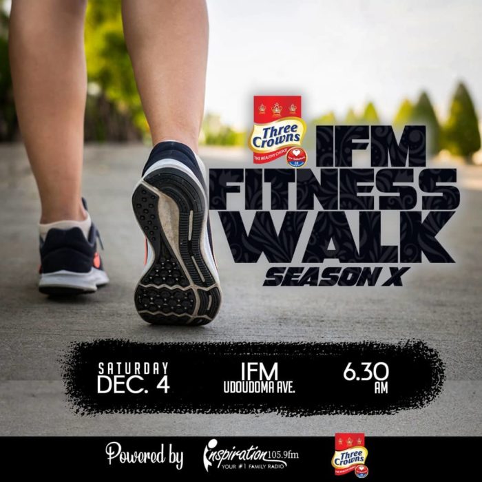 IFM Three Crowns Fitness Walk Season 10 is HERE!!!