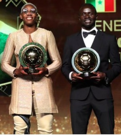 Oshoala and Mane Rule African Football at The CAF Awards