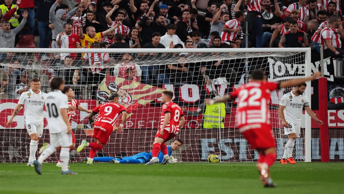 Girona Dampens Real Madrid’s Hopes with 4-2 Win in La Liga