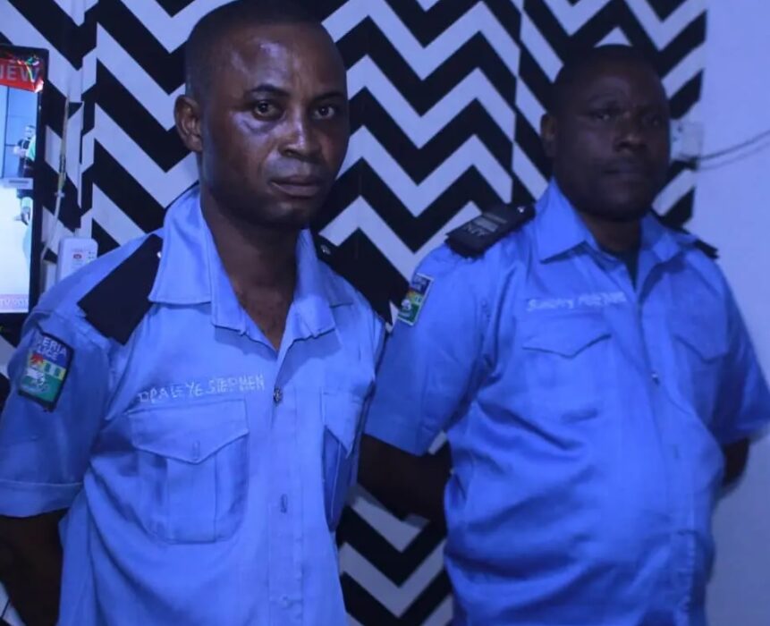 Police Dismiss 2 Officers For Armed Robbery and Illegal Duty
