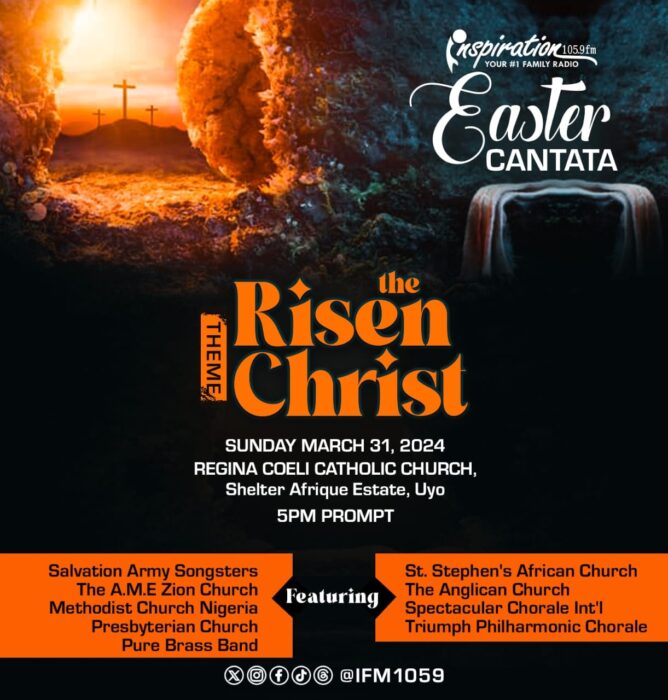 Inspiration FM Shuts down Uyo with Easter Cantata