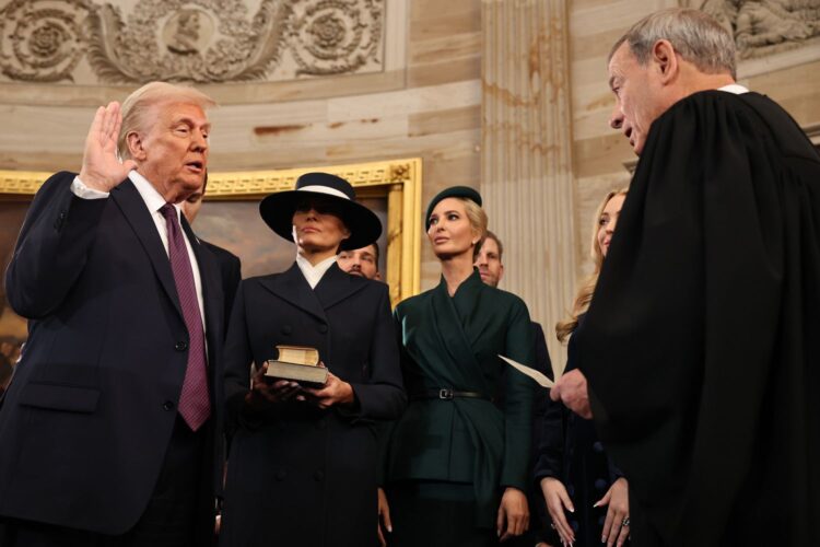 Donald Trump Sworn in as 47th US President