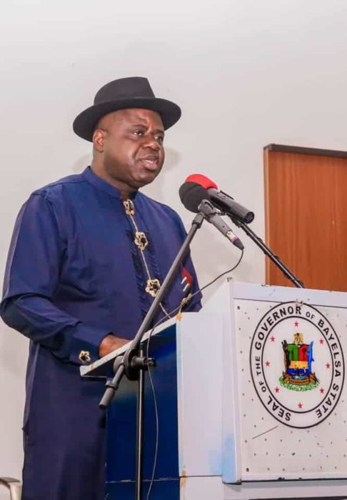 Bayelsa State Governor Presents N310 billion 2022 Budget of Sustainable Growth