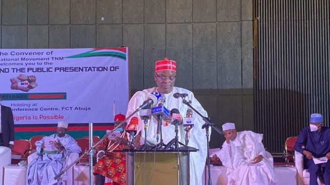 Kwankwaso Unveils The National Movement as Third Force to Save Nigeria