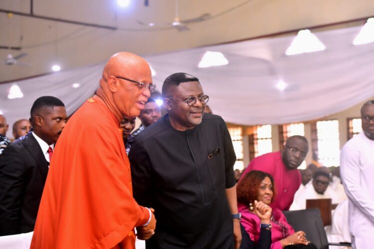 Governor Umo Eno, Bassey Otu Attend Episcopal Ordination In Calabar