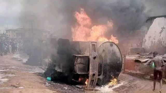 Tanker Fire Kills 20 in Ore, Ondo State