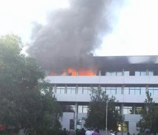 Fire Guts the Supreme Court of Nigeria Building Complex