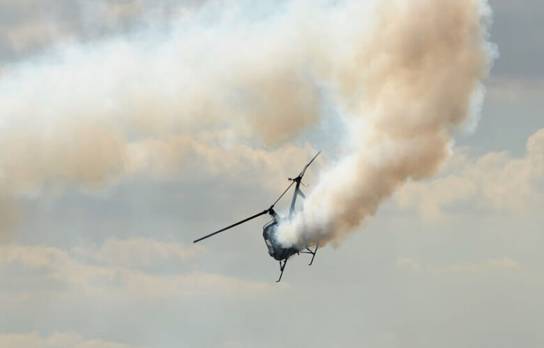 BREAKING: Air Force Helicopter Crashes in Port Harcourt