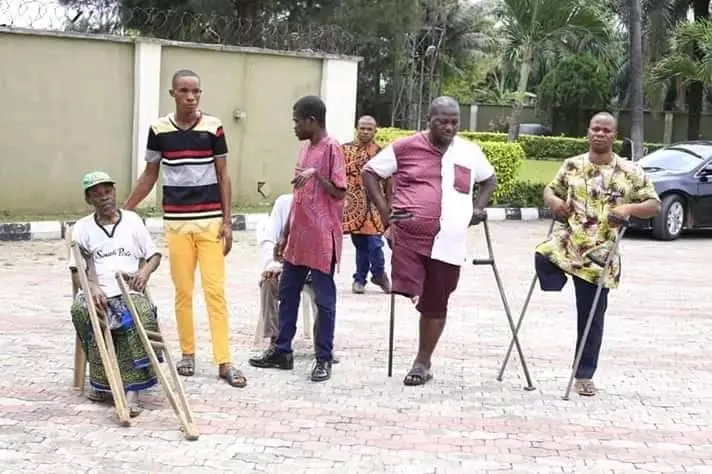 Persons With Disabilities Protest to Government House to Demand Removal of Governor’s Aide