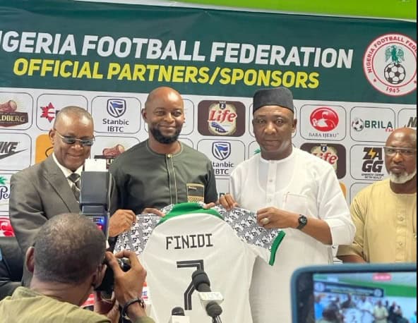 NFF Unveils Super Eagles Coach; Finidi George