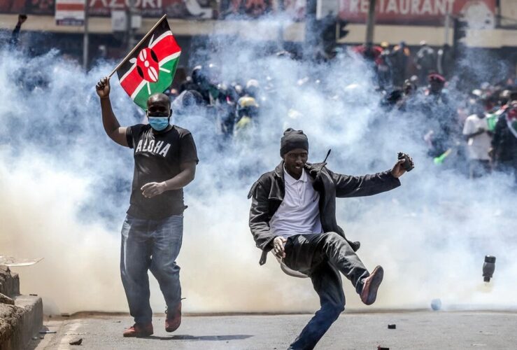 Protesters Shot Dead In Kenyan Parliament Attack Over Finance Bill