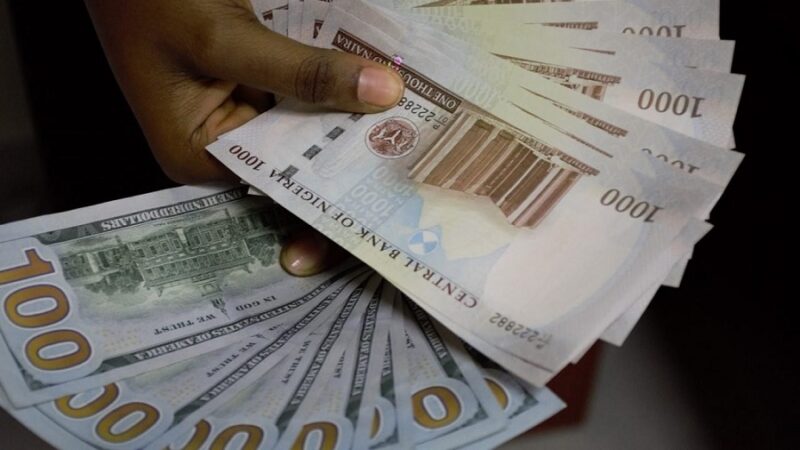 Naira Ends May Weaker At N1,484.75 Against the Dollar