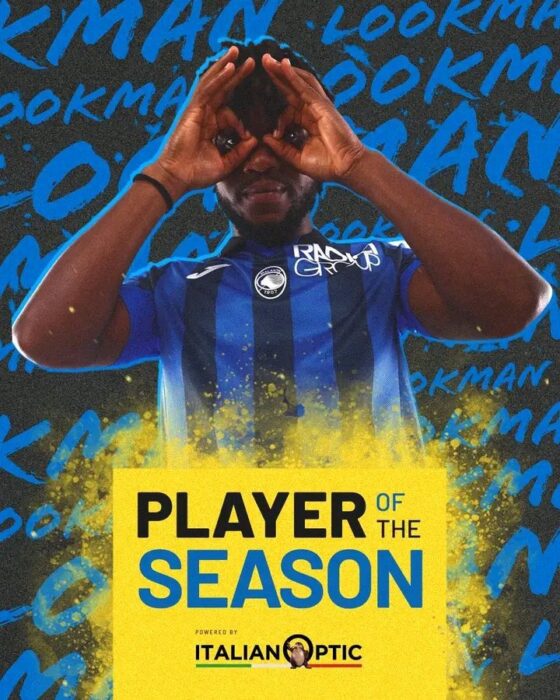 Ademola Lookman Wins Atalanta Player of the Season