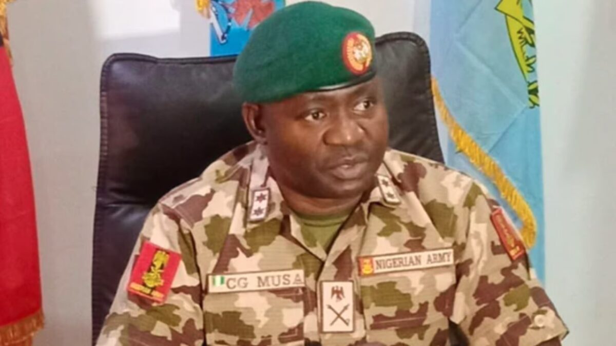 Chief of Defence Staff Warns Citizens Against Trading With Terrorists