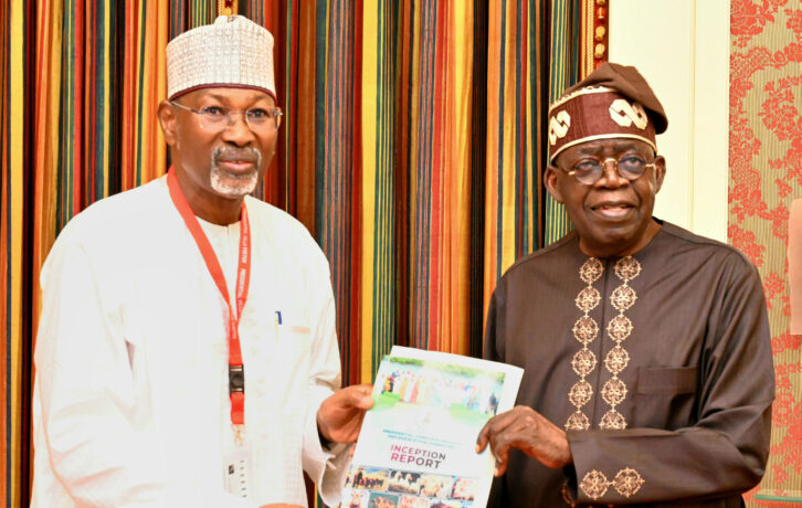 Jega Presents Livestock Sector Reforms to President Tinubu